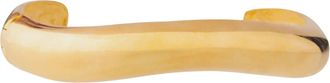 Federica Tosi Gold Choker Wave 18k Gold Plated Brass Metal Necklace