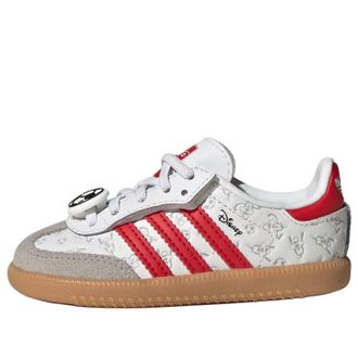 adidas (TD) adidas x Disney Samba Og Comfort Elastic Lace White Better Scarlet IH1754