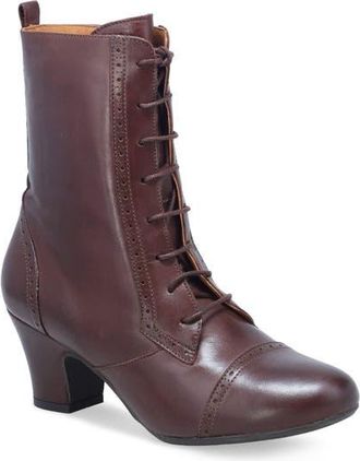 Miz Mooz Flicka Bootie in Brown at Nordstrom, Size 6