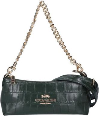 Coach Pre-owned Mini Bags, female, Green, Size: ONE SIZE Pre-owned Mini Shoulder Bag