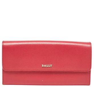 Bally Pre-owned Wallets, female, Pink, Size: ONE SIZE Pre-owned Leather wallets