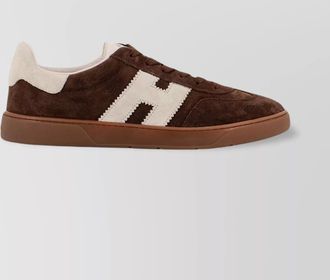Hogan suede low-top sneakers