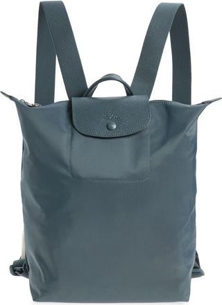 Longchamp Medium Le Pliage One Backpack in Anthracite at Nordstrom
