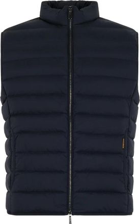 Moorer Curtis Technical Vest - Heren - Bodywarmers - Blauw - M - Polyester - Jassen