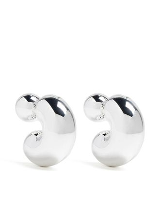JENNY BIRD Tome medium oorringen - Zilver