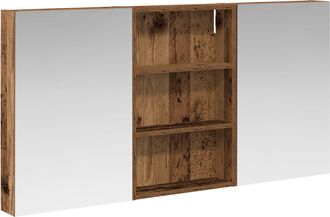 vidaXL Juego De Muebles De Ba&ntilde;o 3 Uds. 120 X 10,5 X 60,5 Cm Vidaxl