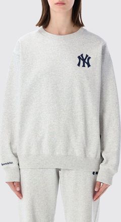 Sporty & Rich Felpa a girocollo in cotone con monogramma Sporty & Rich