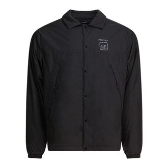C.P. Company Zwarte jas voor mannen Aw 25 - Heren - Zomerjassen - Zwart - S - Jassen