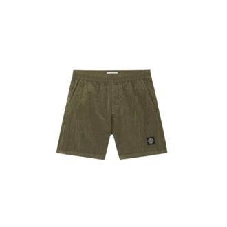 Stone Island Accessoires - Heren - Korte Broeken - Groen - 2XL - Korte Broeken