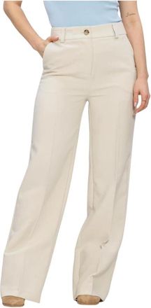 Modstr&ouml;m Broeken, Dames, Beige, S, Gale Pants