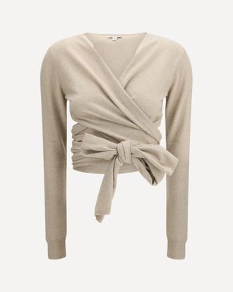 Alaia Wrap Top Female 36