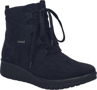 Josef Seibel Calais 08 Veterlaars - Dames - Veterlaarzen - Zwart - 39 EU - Schoenen