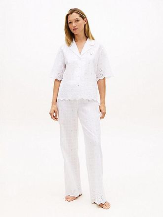 Tommy Hilfiger Essential Broderie Anglaise Pyjama Bottoms