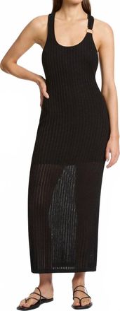 JETS Tirari Nights Knit Maxi Dress In Black