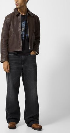 Won Hundred Mens Case square-pocket wide-leg jean