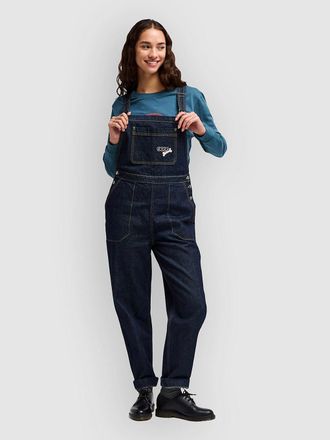 Rvca Dalas Jeans Latzhose blau