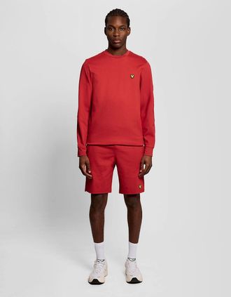 Lyle & Scott Lyle And Scott Mens Sports Lightweight Sweat Shorts - Red - Size: 39/38/32