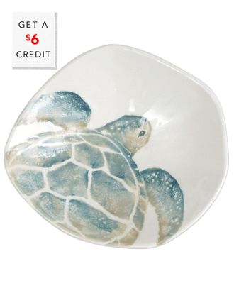 Vietri Vietri Tartaruga Oblong Small Serving Bowl With $6 Credit