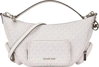 Michael Kors Tassen, Dames, Wit, ONE Size, Leer, Schoudertas