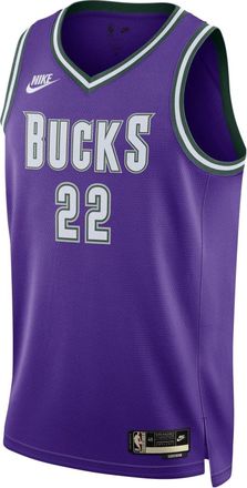 Nike x NBA Milwaukee Bucks Hardwood Classics Swingman Jersey Khris Middleton 22 DO9450-506