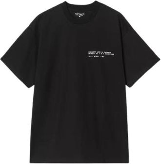 Carhartt Work in Progress Feather Progress T-Shirt - Heren - T-shirts - Zwart - XS - Katoen - Tops