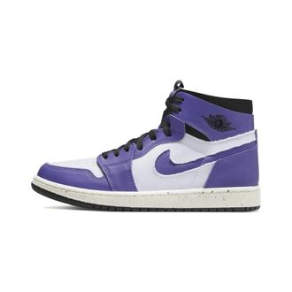 Nike Jordan 1 High Zoom Air Cmft Crater Purple - unisex - Sport - Veelkleurig - Maat: 43 EU Leer