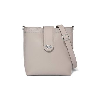 Brighton Womens Townsend Bucket Bag In Moonstone