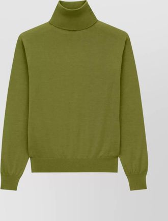 Saint Laurent turtleneck knit sweater long sleeves