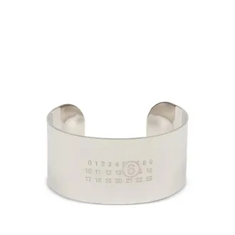 Maison Margiela Numeric Signature Cuff Bracelet