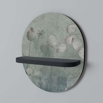 OEM Night Lady Estante Ovalado Negro