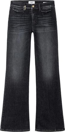 Cambio Jeans, Dames, Blauw, 2Xs, Katoen, Flared Jeans