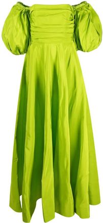 Valentino Garavani Off-Shoulder Floor-Lentgh Dress