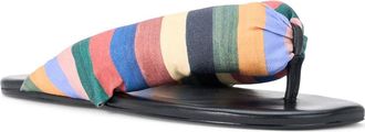 Staud Juno Thong Sandal in Artist Stripe at Nordstrom, Size 38.5