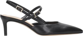 Guglielmo Rotta Alya Pump - Dames - Pumps - Zwart - 36 EU - Leer - Schoenen