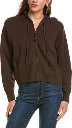 525 america Luxe Zip Front Hoodie