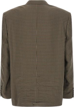 Balenciaga Mens Brown Lyocell Blazer Clothing