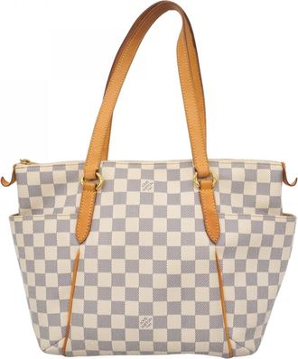 Louis Vuitton White Tote Bag (Pre-Owned)