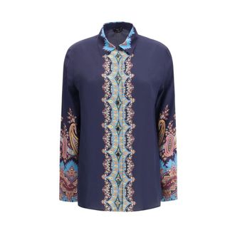 Etro Donna, Camicette, Blu, S, new