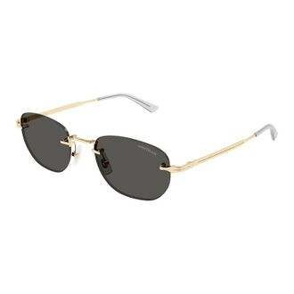 Montblanc MB0303S 001 Gold/Grey
