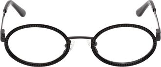 Guess Ovaal Optisch Montuur - Dames - Brillen - Zwart - 50 MM - Accessoires