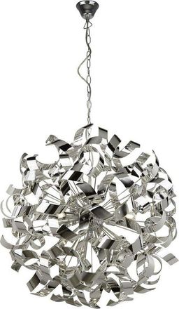 Searchlight Searchlight Curls - 6 Light Ribbon Pendant Chrome, G9