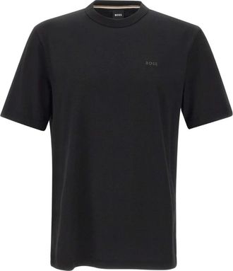 HUGO BOSS Hombre, Camisetas, Negro, Talla: S