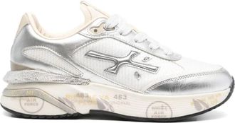Premiata Moerund 6993 Sneakers - Dames - Sneakers - Grijs - 35 EU - Leer - Schoenen