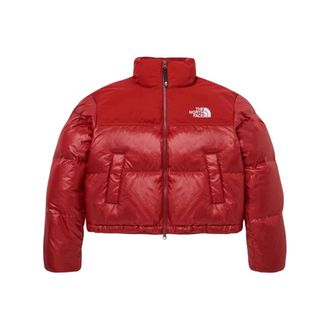 The North Face (WMNS) The North Face White Label Novelty Nuptse Down Jacket Asia Sizing Dark Red NJ1DP85M