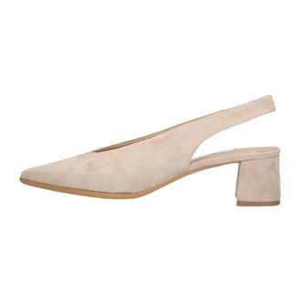 Notre-V Pumps met spitse neus - Dames - Schoenen - Beige - Maat: 38 EU Leer
