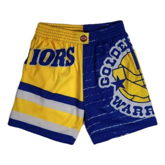 Mitchell & Ness x NBA Jumbotron 3.0 Shorts Golden State Warriors PSHR4984-GSWYYPPPMTWH