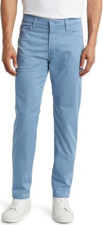 AG - Adriano Goldschmied Tellis Airluxe Commuter Performance Sateen Pants in Clear Skies at Nordstrom, Size 33 X 34