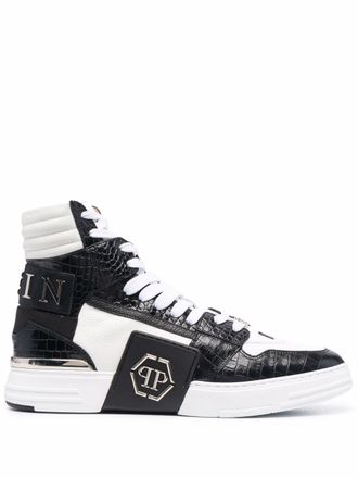 Philipp Plein Cocco Phantom Kicks high-top sneakers - White