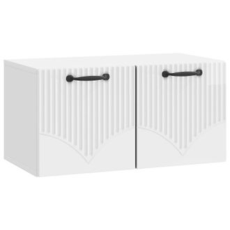 vidaXL Mueble Para Tv De Pared Brillante 59,5 X 31 X 30 Cm Vidaxl