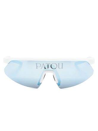 Patou x Bollé visor sunglasses - White